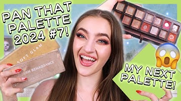 PAN THAT PALETTE 2024 #7!! (we