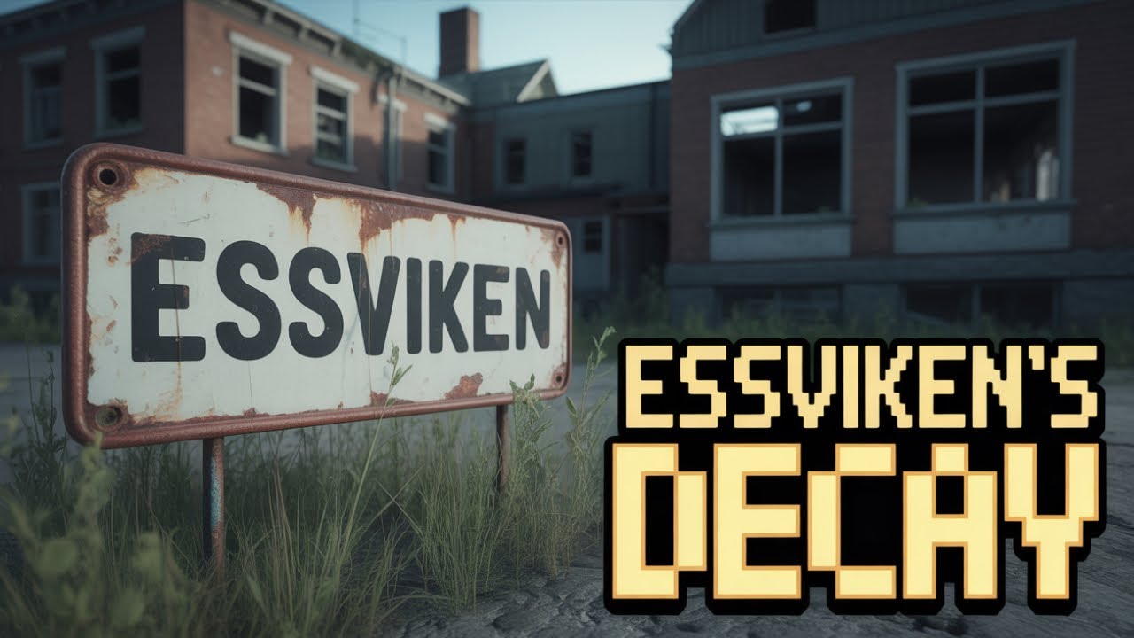 Lilla Tjernobyl i Sundsvall – Urban Exploration av Övergivna Essviken Part 1