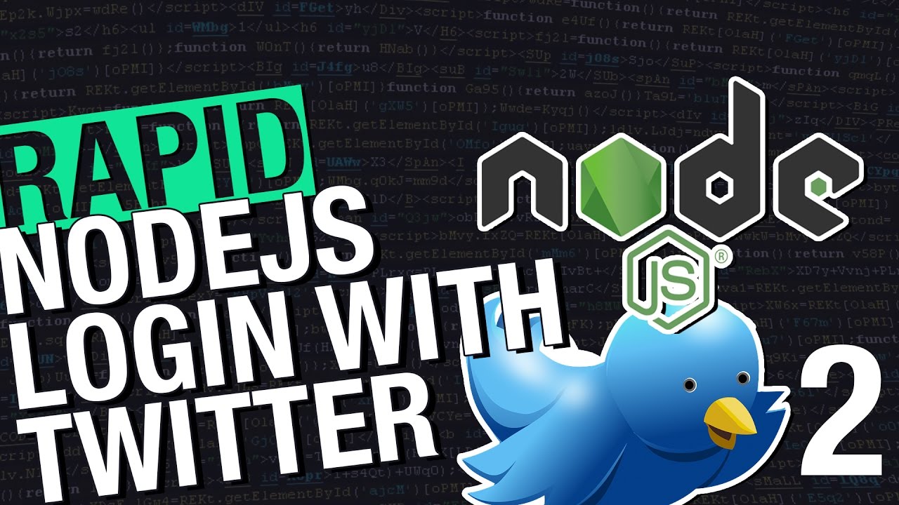 Nodejs And Expressjs Using Twitter Authentication Via Passport