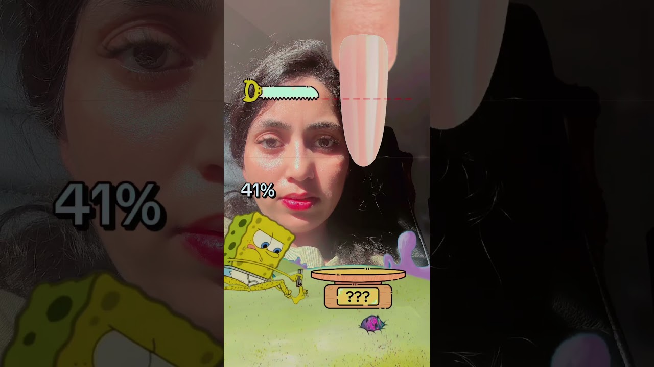 SpongeBob nail cutter game filter