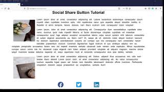 Social share button using Open Graph and hosting on github pages
