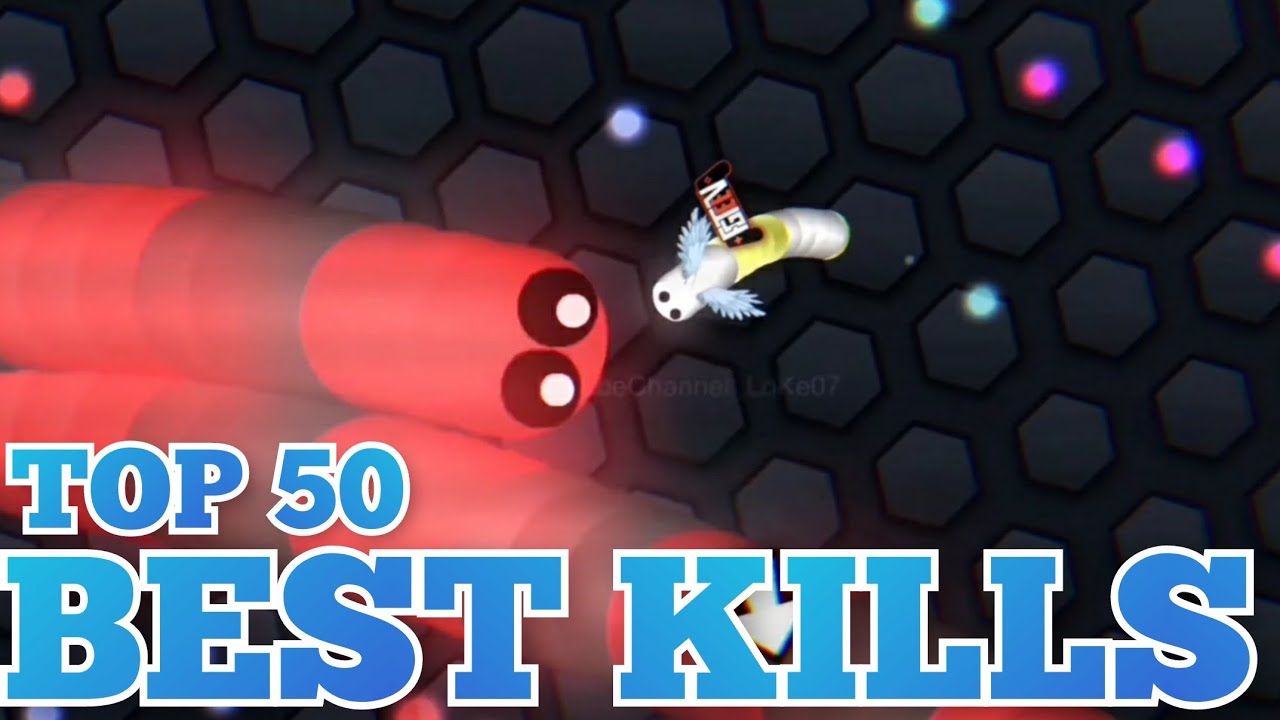 Slither.io | Top 50 best kills & Epic moments | #4
