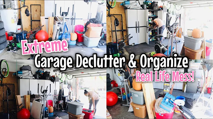 Extreme Garage Clean Out. Extreme Declutter & Organize. Deep Cleaning. Real Life Mess.