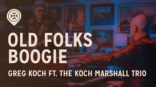 Greg Koch Ft. The Koch Marshall Trio - Old Folks Boogie - Live at Hear Here Presents