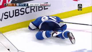 NHL Fight - Flyers @ Jets - 2019 12 15