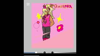 PWINK, redesigning Quillma for my show! (FT: DESIGN SPOILER) #ibispaintx #redesign #pink