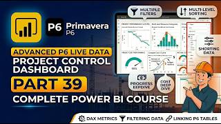 Complete Primavera P6 Tutorial | Power BI Step by Step Guide