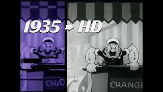 Popeye The Sailor Customers Wanted 1935 Clic Cartoon Restored In Hd