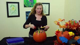 How to Decorate With No-Carving Pumpkins