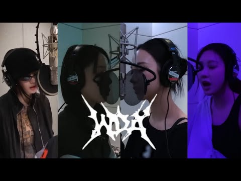 aespa 'WDA (Whole Different Animal) (Feat. G-DRAGON)' Recording ver. | 에스파 WDA 녹음실 버전