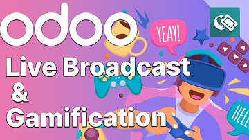 Live Broadcast & Gamification | Odoo Events