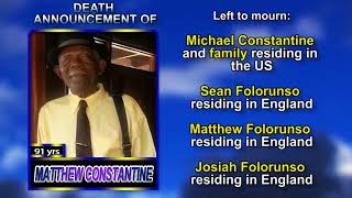 Matthew Constantine long