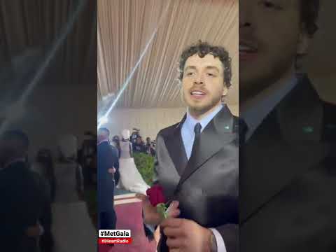Jack Harlow Gives Out A Rose on the Met Gala Red Carpet 🌹 | Met Gala 2022