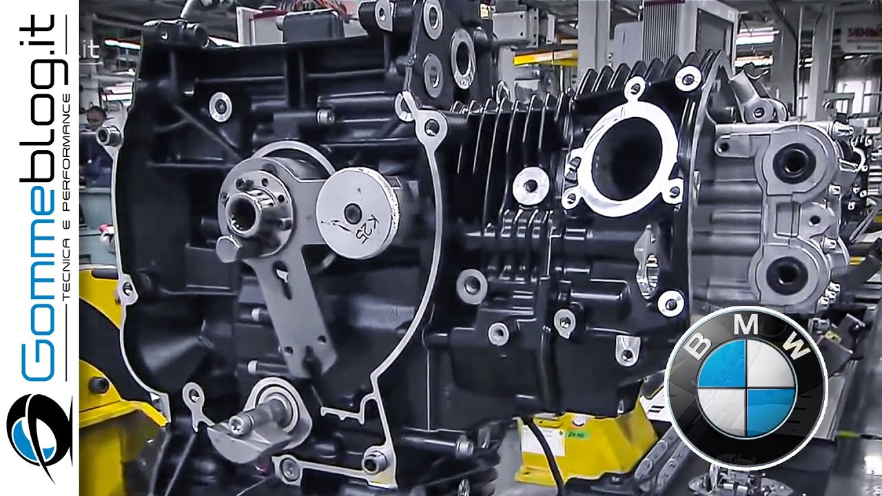 Bmw ENGINE + GEARBOX Motorrad PRODUCTION YouTube
