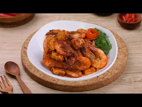 Tahu Udang Balado