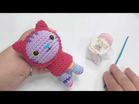 Galamigurumis » La Siregata (MerCat) de la Casa de Muñecas de Gabby