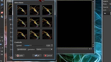 How to make a colorful abstract image in gimp (HD)