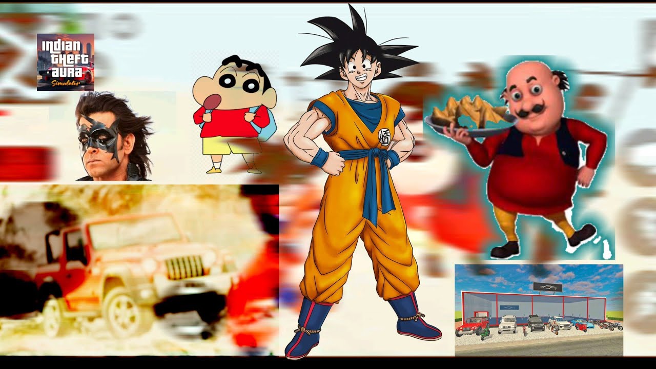 Indian theft auto simulator #Video_FHD ।। Chhotu gaming 0.1 game play ।। Creator Goku Motu Shinchan