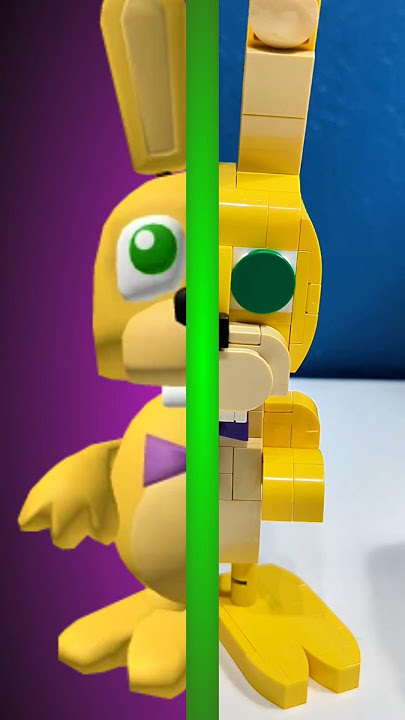 Lego Fnaf Spring Bonnie Bobblehead! #lego #fnaf