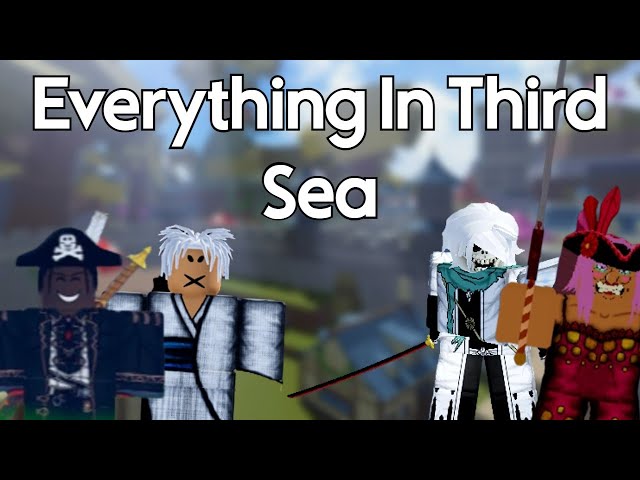 How To Go To Third Sea/World In Blox Fruits Update 15 [Theory] #1 