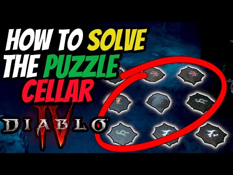 How to Solve PUZZLE CELLARS in Diablo IV