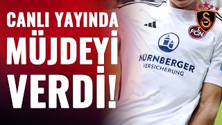 Canlı Yayında Müjdeyi Verdi: \