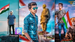 Republic Day 2019 Special Editing In Picsart App | Statue Of Unity | Latest Viral Editing In Hindi screenshot 1