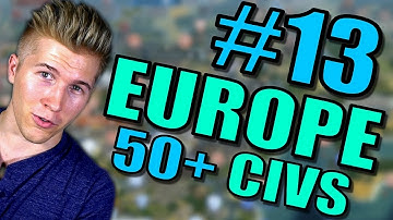 Civilization 5 Gameplay [Civ 5] Brave New World | Europe AI ONLY 50+ Civs Mods | Part 13
