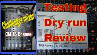 New Challenger Mixer CM16 dry run testing and review