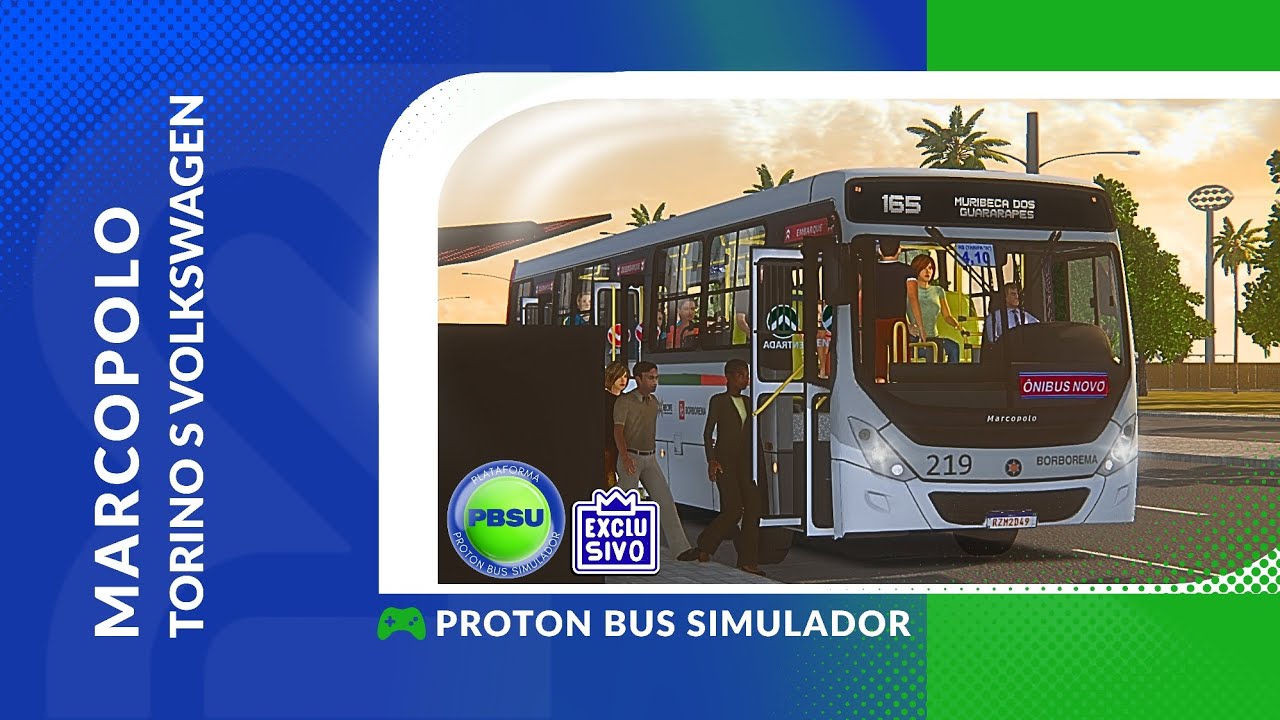 🟢 PROTON BUS | LINHA URBANA REALISTA 
