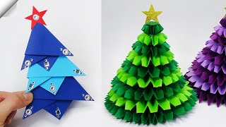 9 diy 3D paper christmas TREE by 123 Easy Paper Crafts DIY 5,015 views 5 months ago 16 minutes