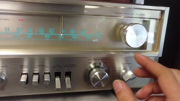 Fisher RS-1040 working