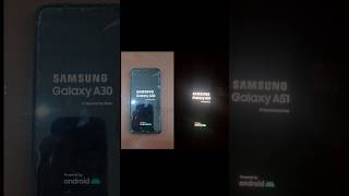 Galaxy A30 vs Galaxy A51 Boot Up Test #smartphone #samsung