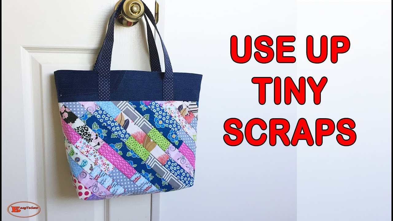 5+ Sewing Scrap Bag Free Pattern | AstonAttique