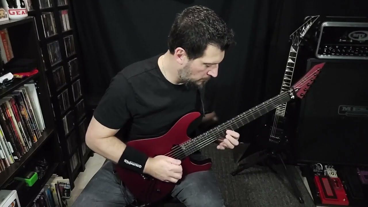Shredder's Shuffle By Paulo Rage (Featuring LTD M-1000 Candy Apple Red Satin)
