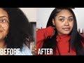 CURLY TO STRAIGHT (3C 4A Hair) | KennieJD