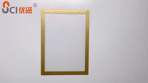 REMOVABLE MAGNETIC DOCUMENT HOLDER