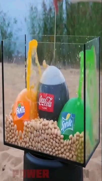 how to explode soda - YouTube