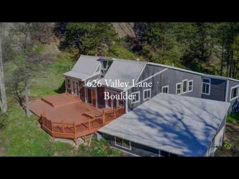 626 Valley Lane, Boulder, CO home video tour