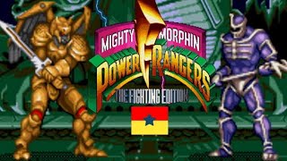 MIGHTY MORPHIN POWER RANGERS THE FIGHTING EDITION || SNES || GAMEPLAY !! EMULATOR screenshot 3