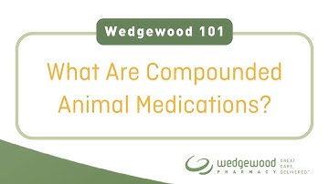 What are compounded animal medications?