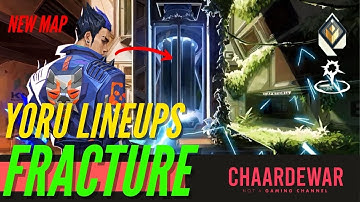 Yoru Teleport lineups for Fracture | How to play YORU on New Map FRACTURE | Fracture Guide