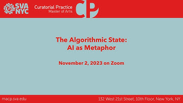 The Algorithmic State: AI as Metaphor