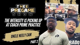 The Intensity Is Picking Up At Coach Prime Practice  - Part 2