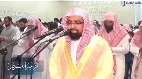 (الْحَجُّ أَشْهُرٌ مَعْلُومَاتٌ) تلاوه فاقت الوصف للشيخ ناصر القطامي | الليلة (٣) رمضان 1437هـ