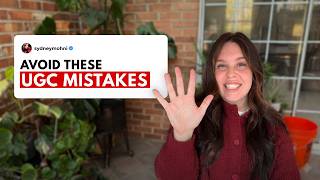 5 Mistakes Slowing Down Serious UGC Creators