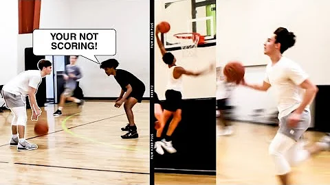 "Your Not Scoring On Me!" Gave Trash Talker Buckets!