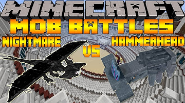 Minecraft Mob Battles Season 2: Nightmare Vs. Hammerhead - Hell YES!!!!