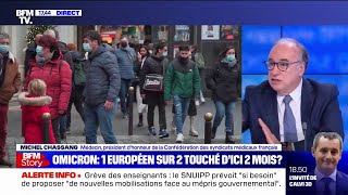 Variant Omicron: 1 européen sur 2 sera touché d'ici 2 mois selon l'OMS