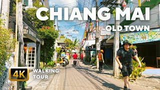 Chiang Mai, Thailand – 4K Walk in the Old Town